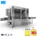 Linear Type Automatic Edible Plastic Bottle Oil Filling and Capping Machine